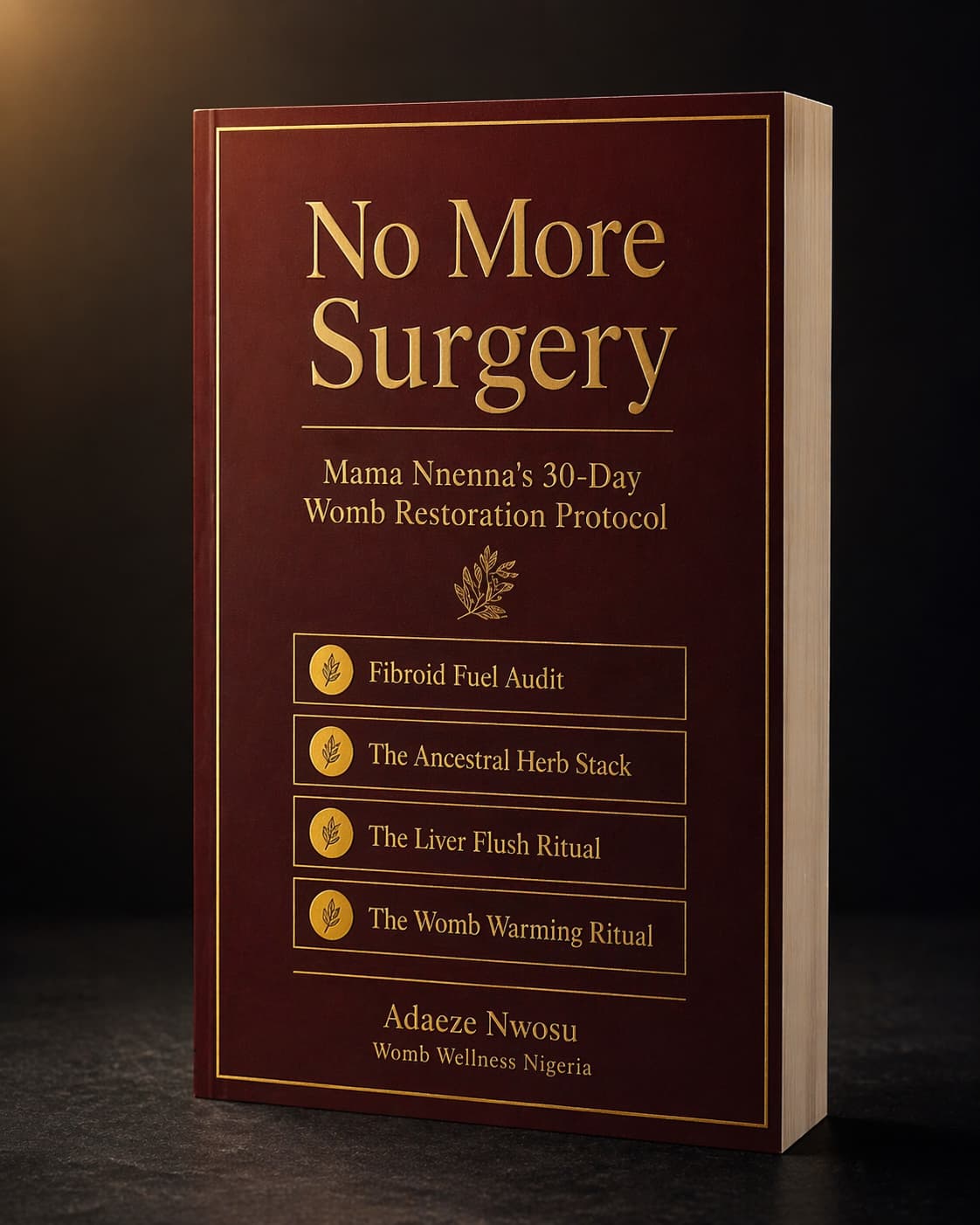 No More Surgery — Mama Nnenna's 30-Day Womb Restoration Protocol