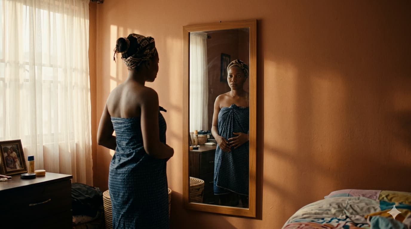 Nigerian mother postpartum