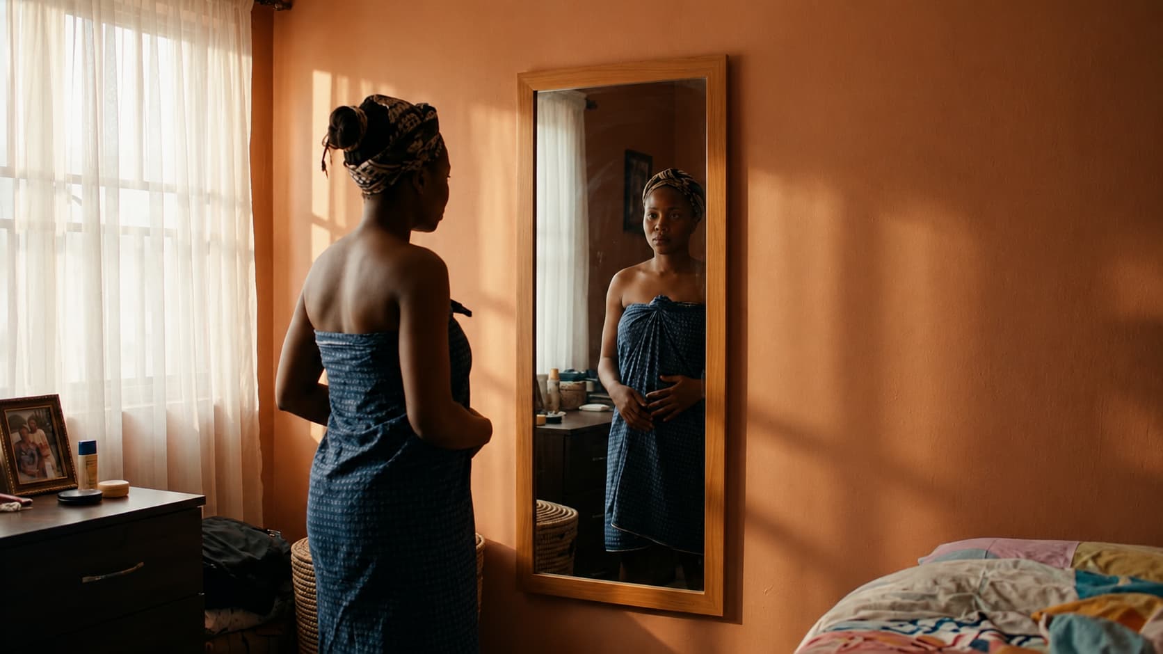 Nigerian mother postpartum